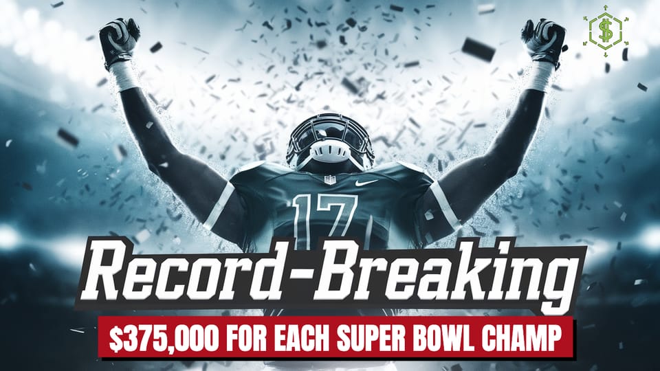 NFL Players Strike Gold: Record-Breaking $357K Super Bowl Bonus Highlights 2025 Playoff Pay Structure 💰🏈