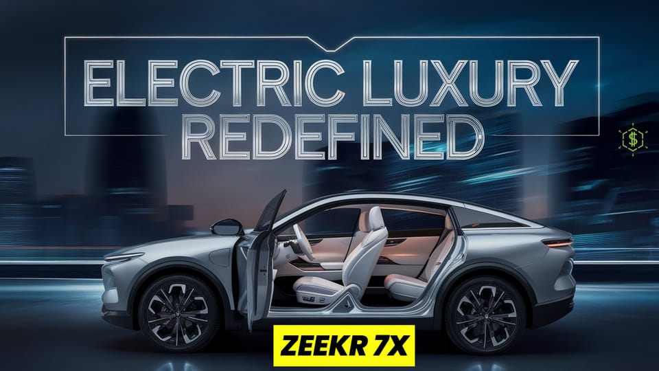 The 2025 Zeekr 7X: Revolutionizing Luxury Electric SUVs and Challenging Tesla's Throne 🚀🔋