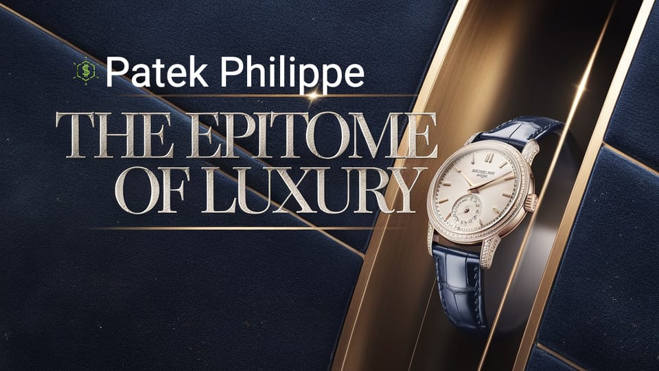 Exploring the Mystique of Patek Philippe Watches: Why High Rollers Can't Resist These Luxury Timepieces 💎⌚