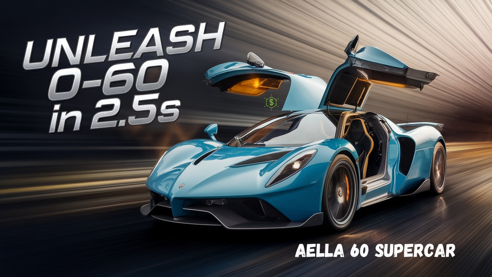 2025 Aella-60 Supercar: A Modern Classic Merging Ferrari DNA with 60s GT Elegance | Limited to Just 60 Units 🏎️