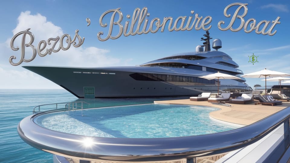 Inside Jeff Bezos' $500 Million Yacht: A Floating Palace of Unparalleled Luxury