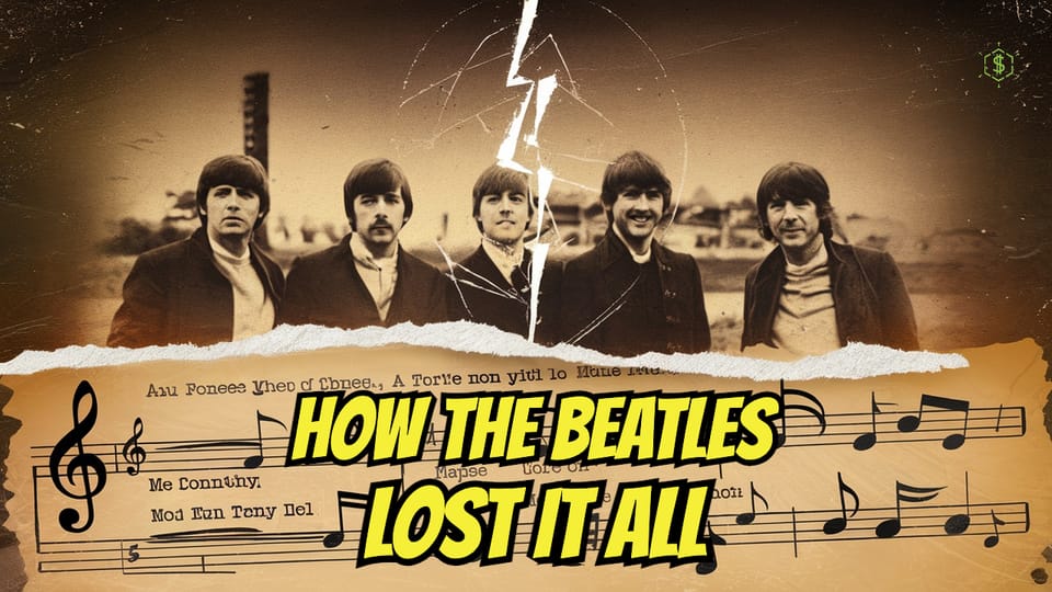 The $47.5 Million Mistake: How Paul McCartney and John Lennon Lost The Beatles Catalog To Michael Jackson 🎵