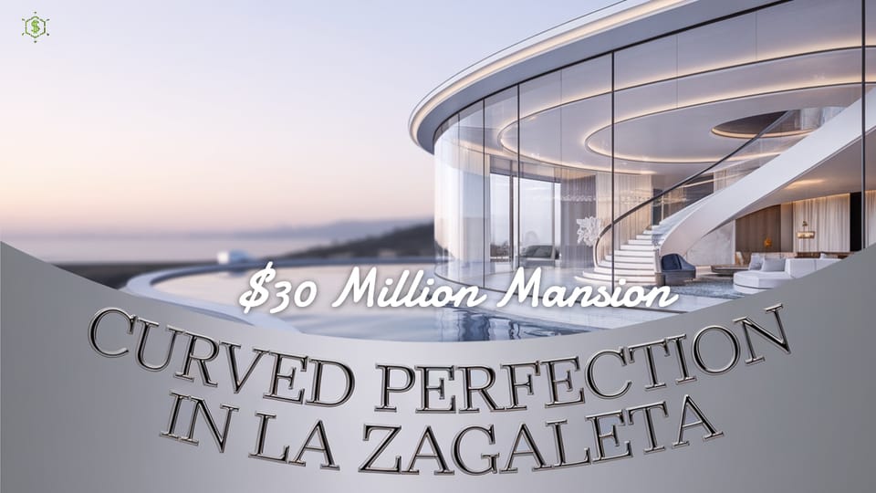 Discover the Unique Curved Luxury Architecture of La Zagaleta's Mansions in Marbella, Spain