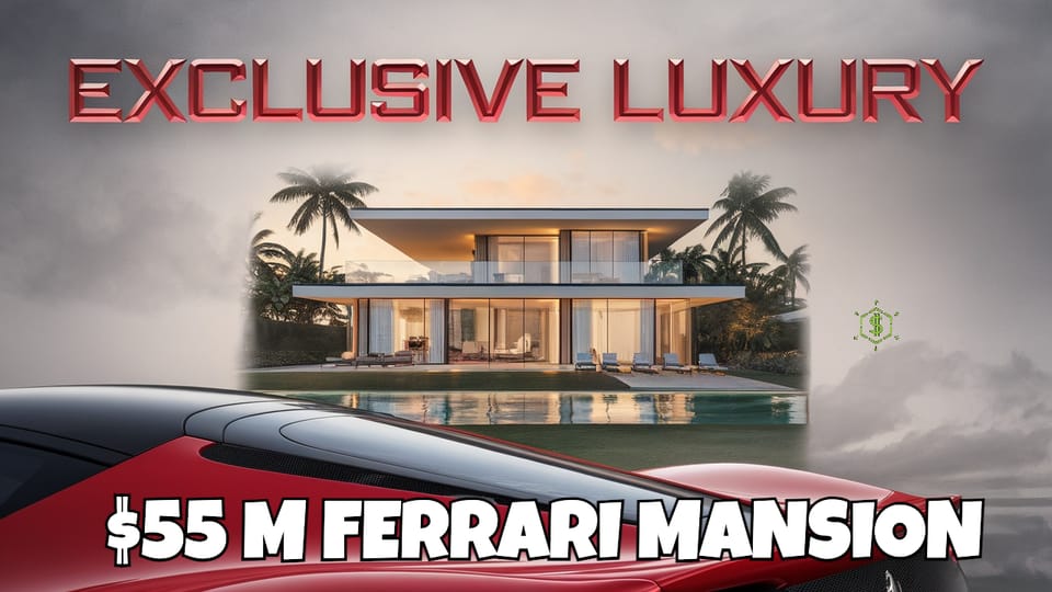 Casa Maranello: Inside the $55 Million Ferrari-Inspired Mega Mansion That Just Broke Florida's Real Estate Records 🏎️ 🏛️