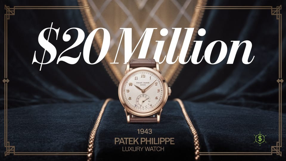 The Ultimate Guide to the 1943 Patek Philippe: A $20 Million Horological Masterpiece Set to Make History in Monaco 🏆⌚