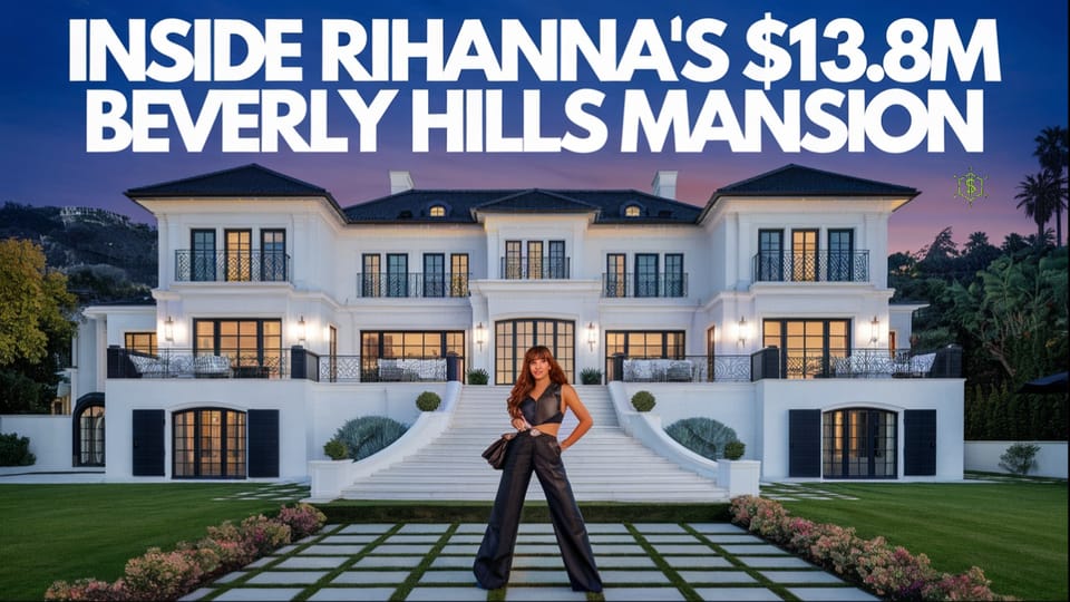 Inside Rihanna's $13.8M Beverly Hills Mansion: A Luxury Real Estate Deep Dive